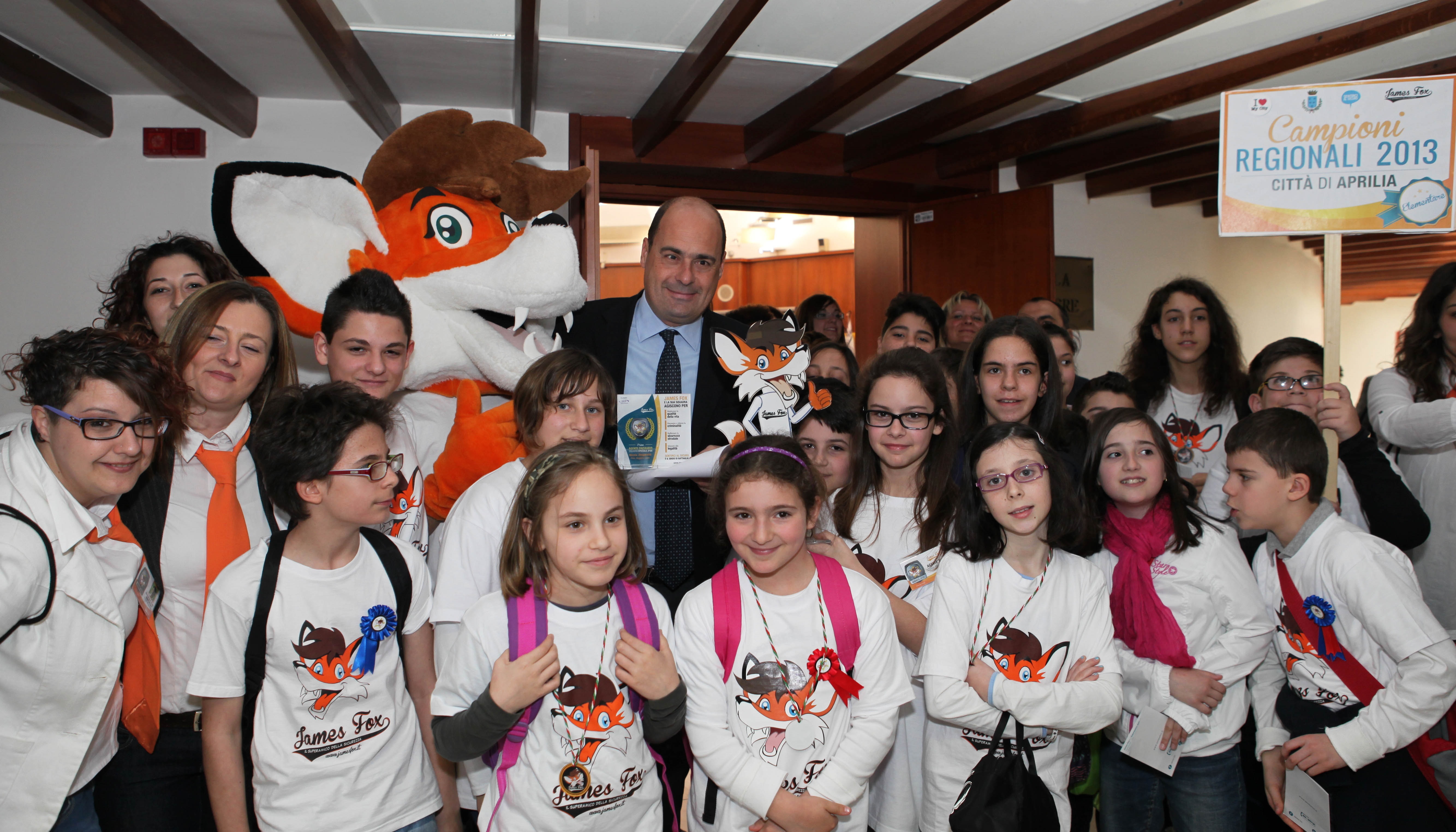 pres zingaretti bambini